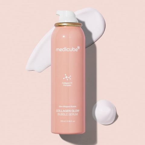 Medicube Collagen Glow Bubble Serum - Fast-absorbing bubble-type serum that gives you 24h Glow & Lifted Look - Korean skincare