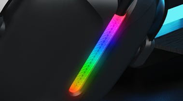 ساديس سماعة الرأس اللاسلكية ديفيندر بثلاثة أوضاع مثبتة على الرأس - أسود