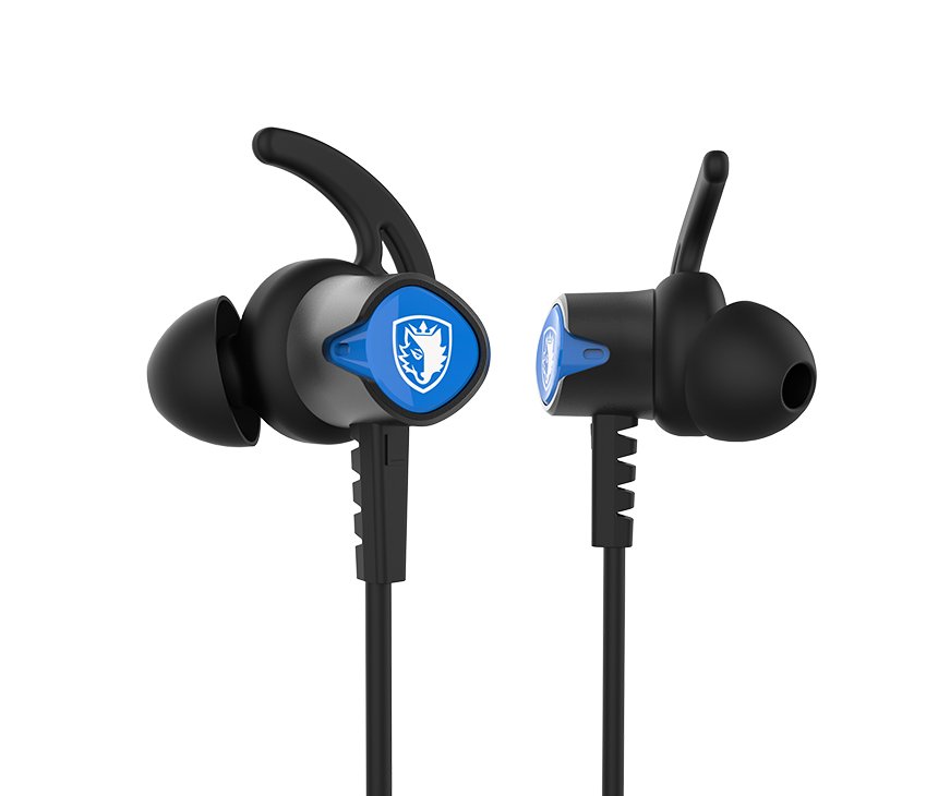 Sades Gaming Earphones Wings 20 - Black - Level UpSades6974828470298