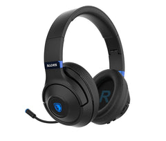 SADES WHISPER WIRELESS-BL HEADSET(SA-205) black - Level UpSades6974828470397