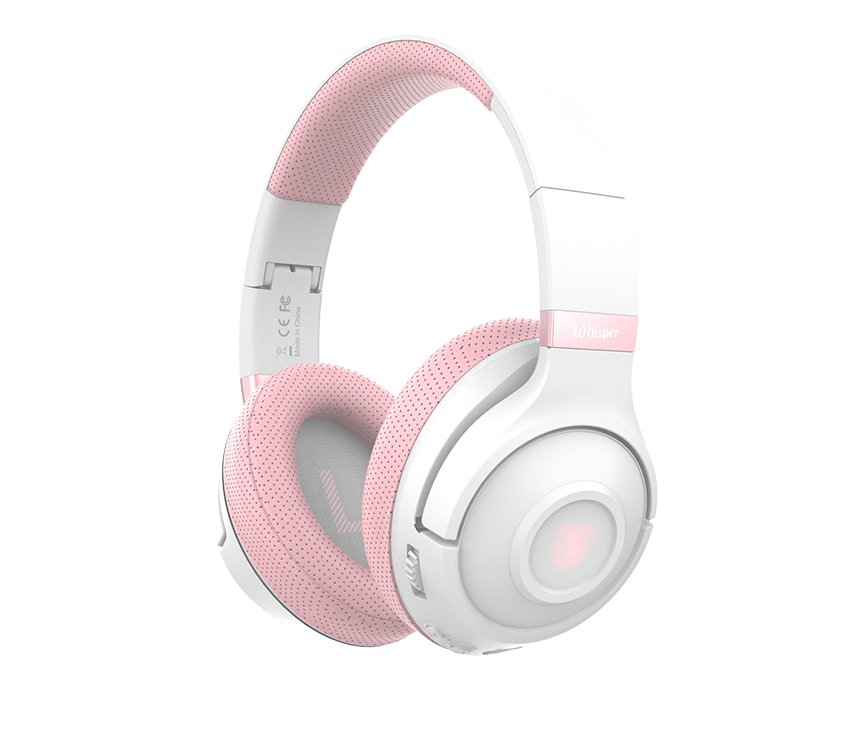 SADES WHISPER WIRELESS-BL HEADSET(SA-205) PINK - Level UpSades6974828470403