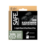 SAFE. by PanzerGlass® Camera Lens Protector Black iPhone 16 | 16 Plus