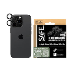 SAFE. by PanzerGlass® Camera Lens Protector Black iPhone iPhone 16 Pro | 16 Pro Max