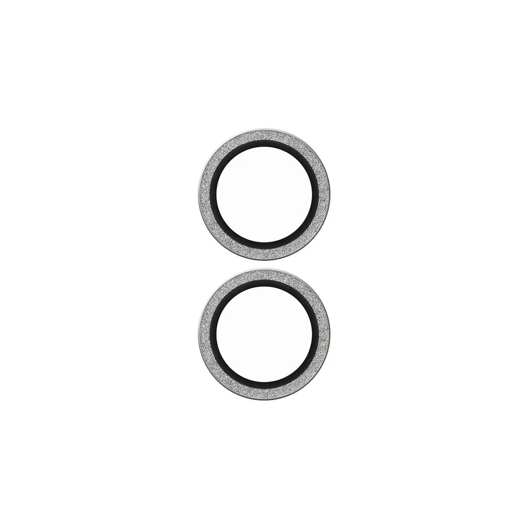 SAFE. by PanzerGlass® Camera Lens Protector Glitter Silver iPhone 16 | 16 Plus