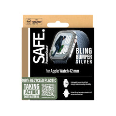 SAFE. by PanzerGlass® Bling Bumper Silver Apple Watch Series 10 | 42mm