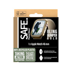 SAFE. by PanzerGlass® Bling Bumper Gold Apple Watch Series 10 | 46mm