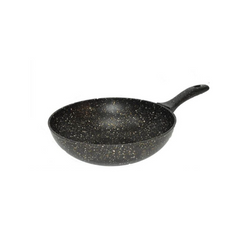 Saflon 28cm Wok Pan – Premium Non-Stick, Rapid Heat Aluminum, Made in Turkey