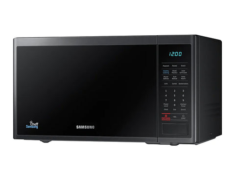 Samsung, 32L Microwave Oven Grill, 900W with Ceramic Enamel, LED Display & Healthy Cooking – Black