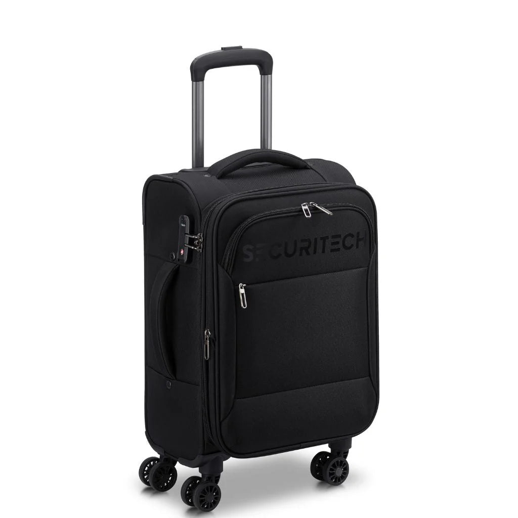 Delsey Paris Vanguard 82 CM Softcase 4 Double Wheel Expandable Trolley Luggage