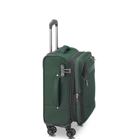 Delsey Paris Vanguard 82 CM Softcase 4 Double Wheel Expandable Trolley Luggage