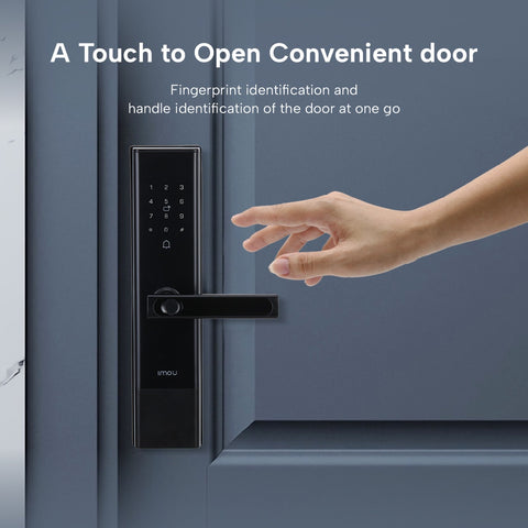 Imou Smart Lock ASL-K2C-H-W-B – Smart Wi-Fi Video Door Lock with 2K Camera