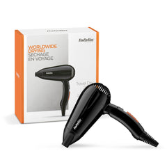 Babyliss Ultimate Styling Bundle: 25mm Ceramic Straightener + 2000W Hair Dryer (Black)