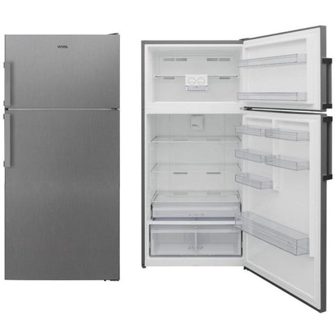 Vestel Refrigerator GR 850L / NET 625L Double Door Silver