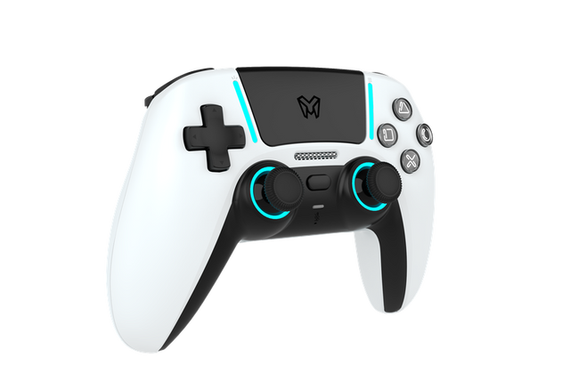 EMG Artic Clicky White P508 Wireless Gaming Controller for PS5, PC, Android and IOS