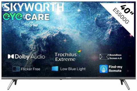 Skyworth 40" LED FHD Android Smart TV (LED-40E5500G)