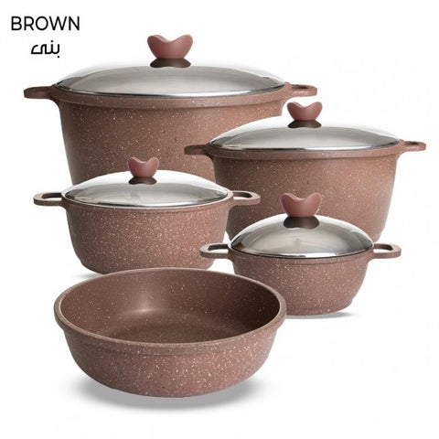 Thermo AD Granite Roxel - 9 pcs - Brown