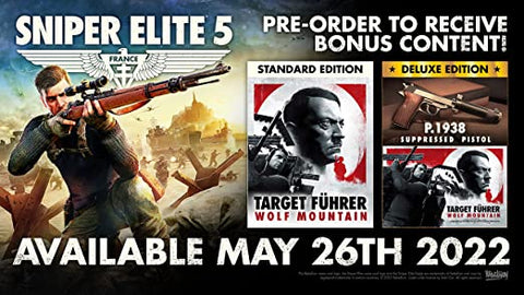Sniper Elite 5 for PS4
