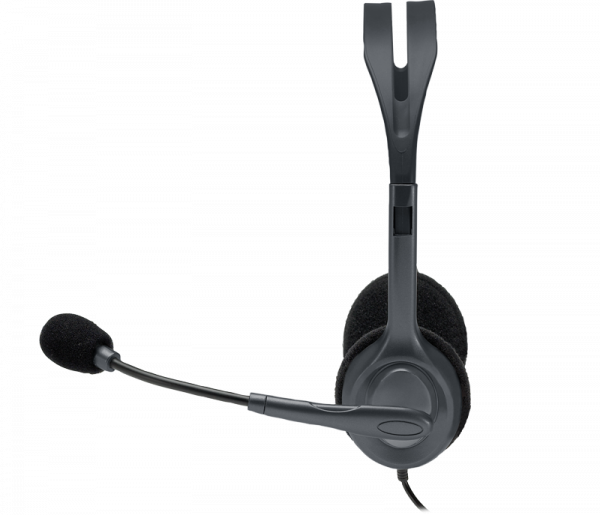 سماعة الرأس Logitech H111 ستيريو - مقبس واحد