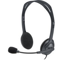 سماعة الرأس Logitech H111 ستيريو - مقبس واحد