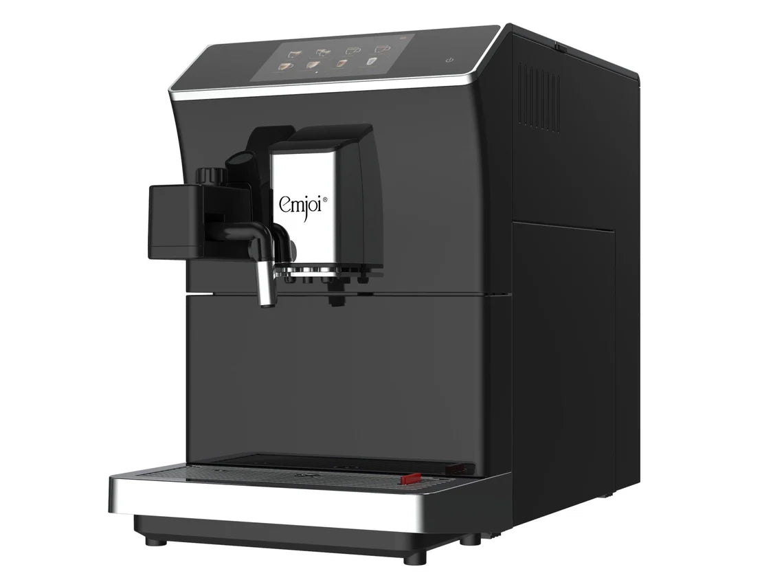 Emjoi Espresso & Milk Foaming System Machine - Black