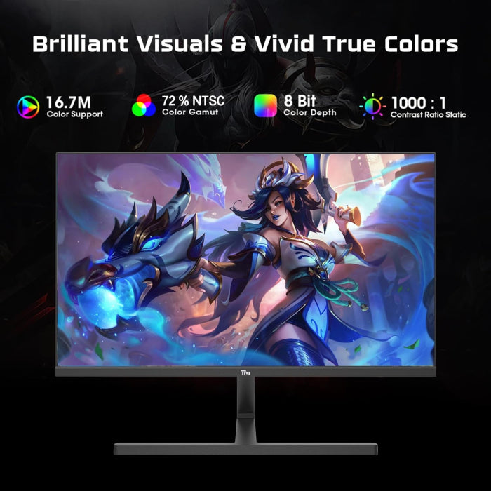 Twisted Minds 23.8" FHD, 180Hz, 0.5 ms, Fast IPS, HDR, HDMI 2.0 Gaming Monitor