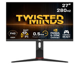Twisted Minds 27'' FHD, 280Hz, Fast IPS, 0.5ms, HDMI 2.1, HDR, Adjustable Stand Gaming Monitor