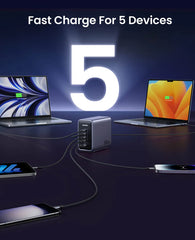 UGREEN Nexode 300W 5-Port PD GaN Fast Charger UK CD333