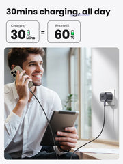 UGREEN Nexode 30W USB-C PD GaN Fast Charger UK (Space Gray)