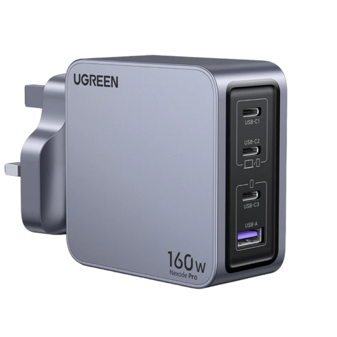 UGREEN Nexode Pro 160W 4-Port GaN Fast Charger Set UK25878