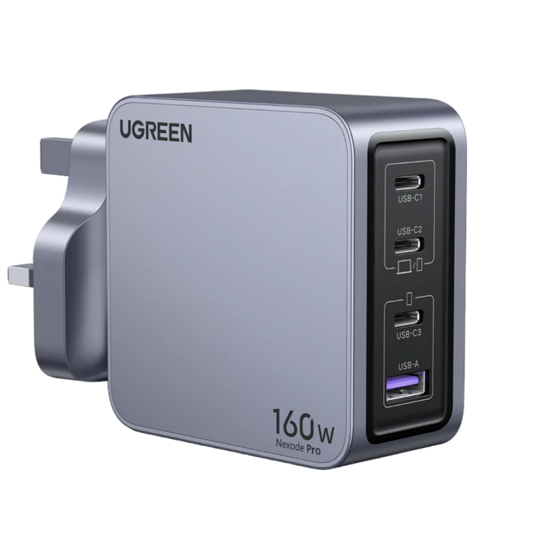 UGREEN Nexode Pro 160W 4-Port GaN Fast Charger Set UK25878