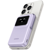 UGREEN 45328, Uno Magnetic Wireless Power Bank 10000mAh 20W - Purple
