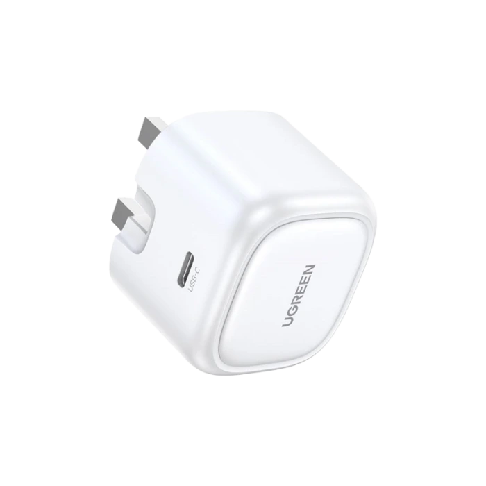 UGREEN Nexode 30W USB-C PD GaN Fast Charger UK -folding foot (Black) CD305