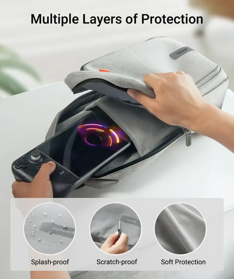 Syntech Carrying Bag for Handheld Gaming Consoles - Grey
