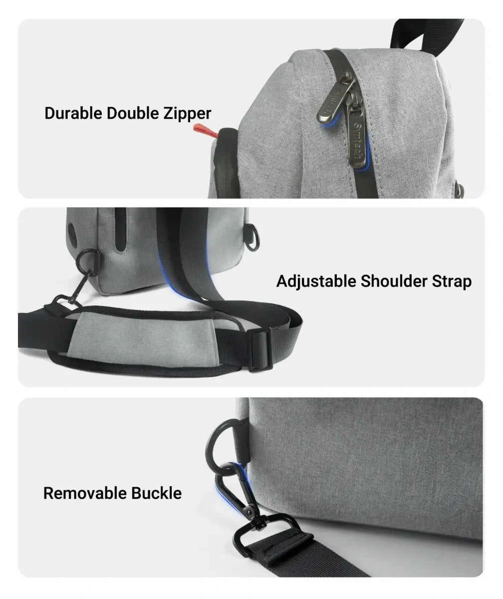 Syntech Carrying Bag for Handheld Gaming Consoles - Grey