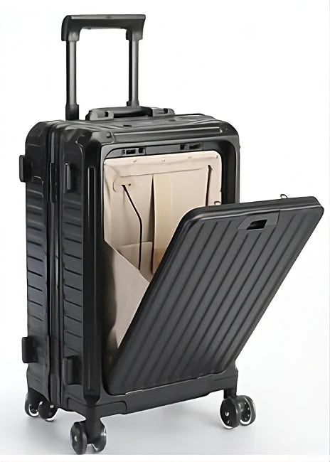 Tigernu T-N1059 Multifunctional Trolley Cabin Bag - Black