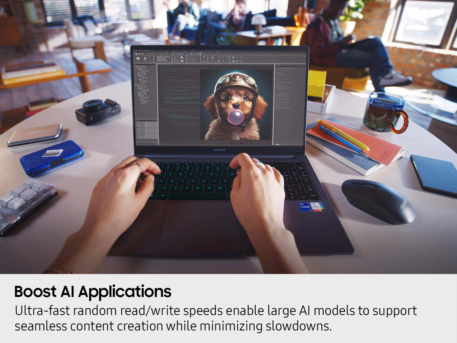 Samsung, 9100 PRO With Heatsink, 1TB SSD M.2 NVMe