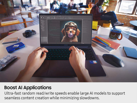 Samsung, 9100 PRO With Heatsink, 1TB SSD M.2 NVMe