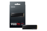 سامسونج، 9100 برو مع مشتت حرارة، SSD M.2 NVMe بسعة 2 تيرابايت