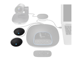 Logitech, Group Expansion Microphones for Video and Audio Conferencing Business Series (2 Mics)