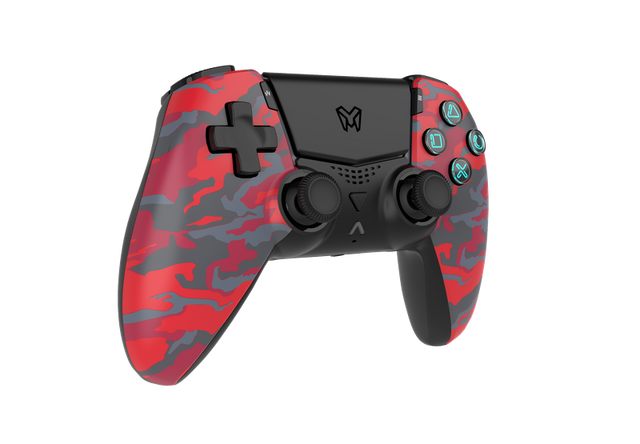 EMG Artic Red Camo P505 Wireless Gaming Controller for PS5, PC, Android and IOS