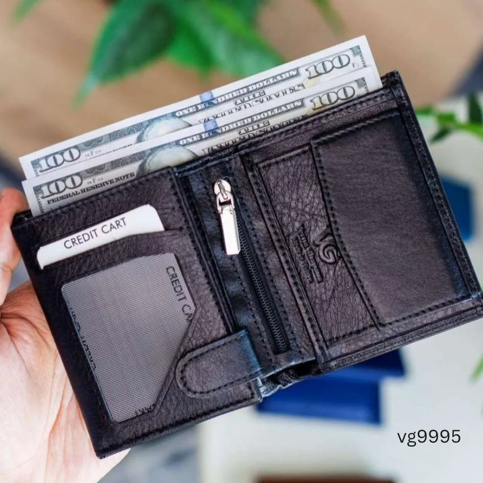 Verna Ghabana Dormond Black Genuine Leather Wallet