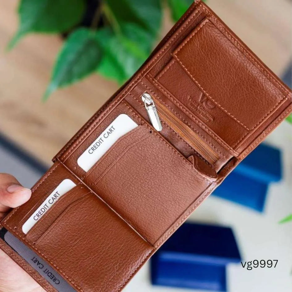 Verna Ghabana Dormond Brown Genuine Leather Wallet