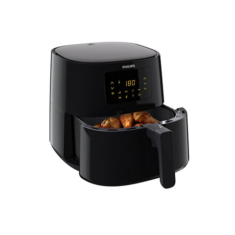 Philips Essential XL Airfryer HD9270/91 – 2000W, 6.2L, Touch Screen, Rapid Air Technology