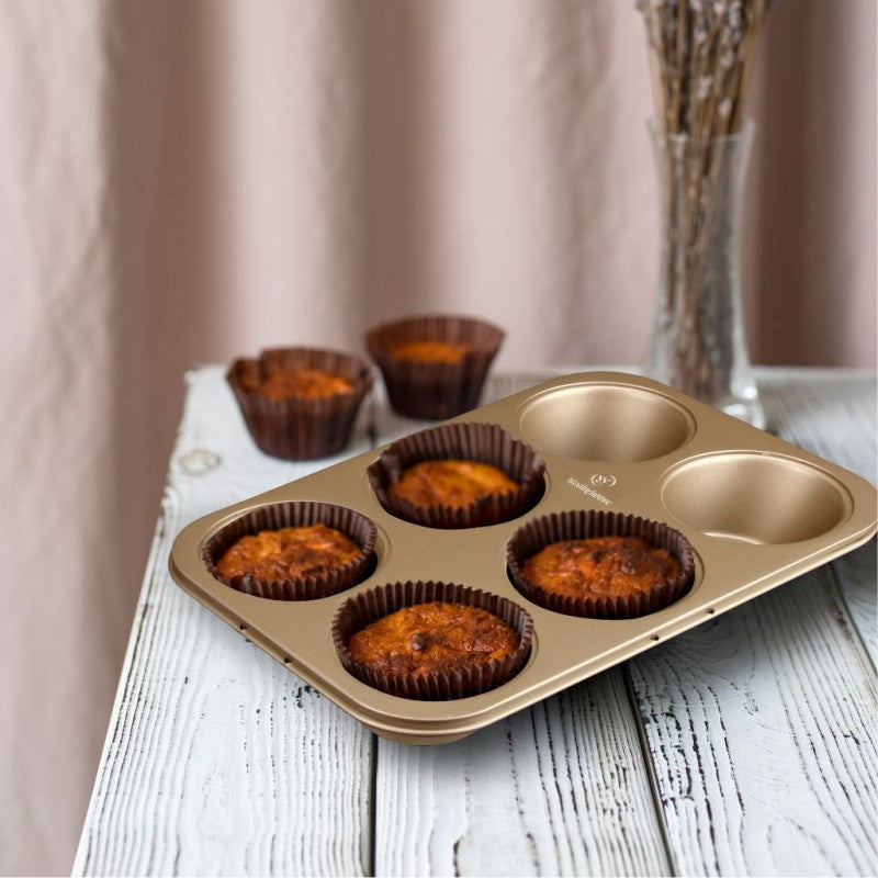 Westinghouse, Carbon Steel 6-Cup Muffin Pan
