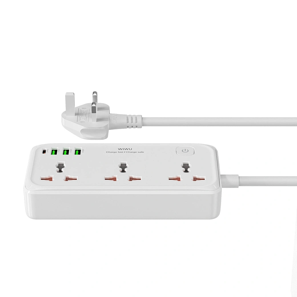 WiWU Wi-S005 30W Cube GaN Multifunction Power Strip EU/UK