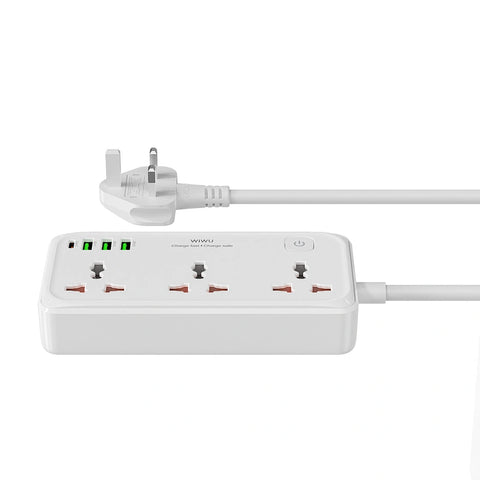 WiWU Wi-S005 30W Cube GaN Multifunction Power Strip EU/UK