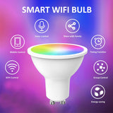 Gopeta GU10, TUYA Smart WiFi Bulb RGB+CW (2700–6500K) – WiFi & Bluetooth Dual Mode