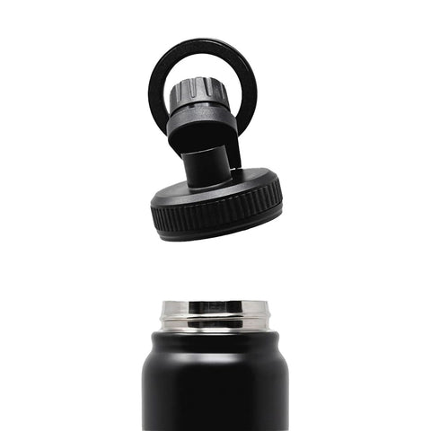 Emjoi MagSafe Stainless Steel Sport Bottle - 900 ML - Black