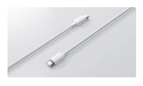 Xiaomi 3A Braided USB-C to USB-C Cable 1m, 60W Fast Charging & Durable Design