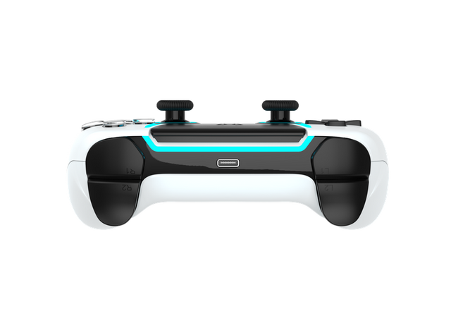 EMG Artic Clicky White P508 Wireless Gaming Controller for PS5, PC, Android and IOS